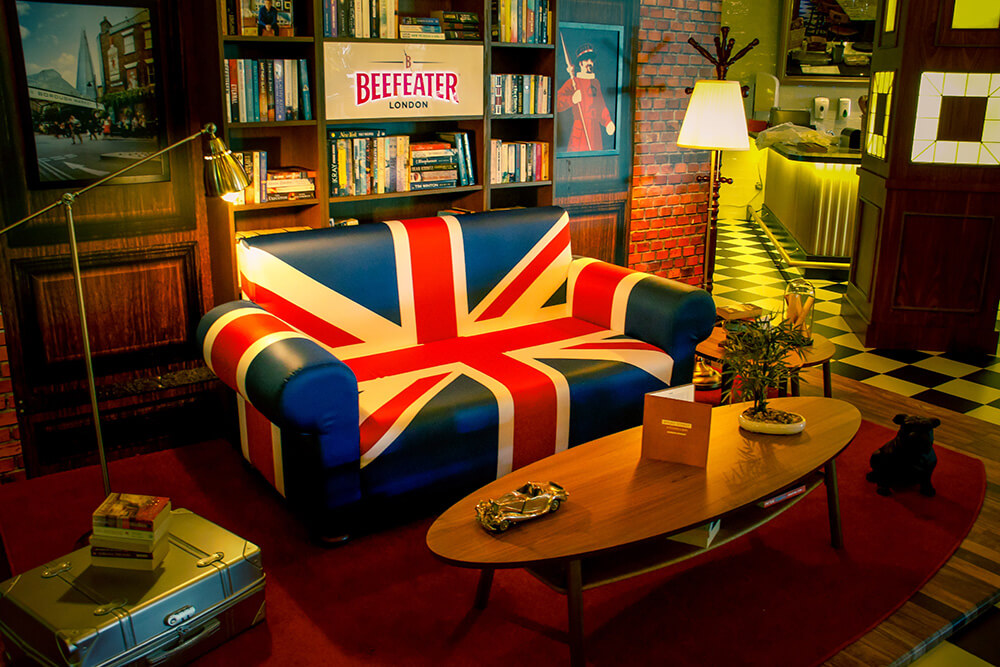 british flag couch and sofa for bachelors